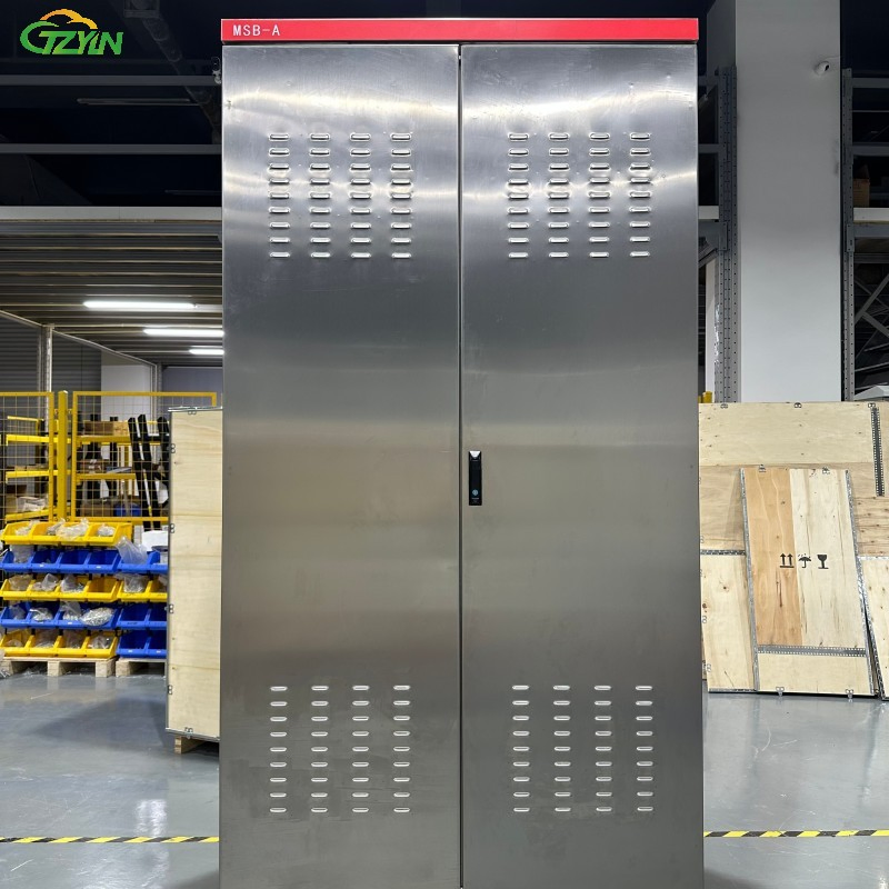 Ventilated Power Distribution Cabinet Customized Stainless Steel Switchgear for Charging Stations