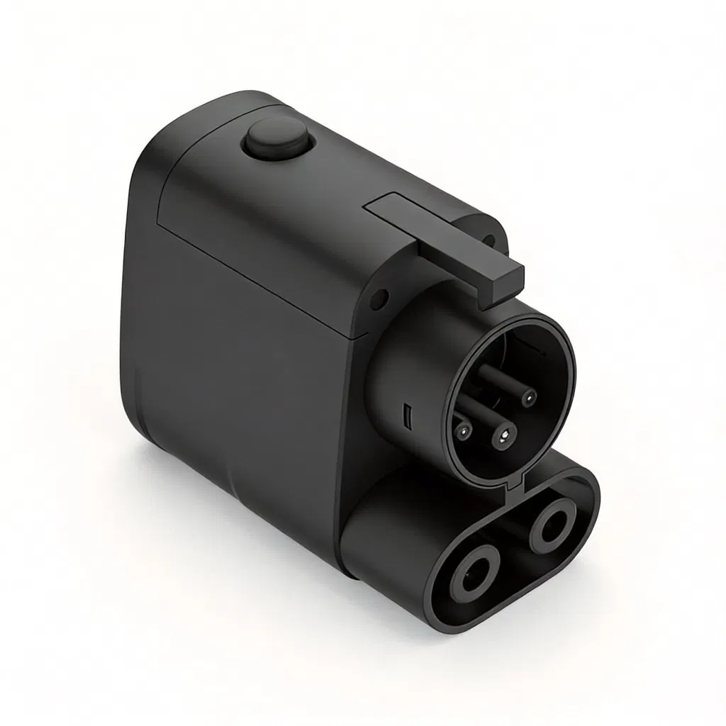 Nacs to CCS1 High Power EV Fast Charger Adapter Ocpp 1.6j Compatible for Smart Charging Management