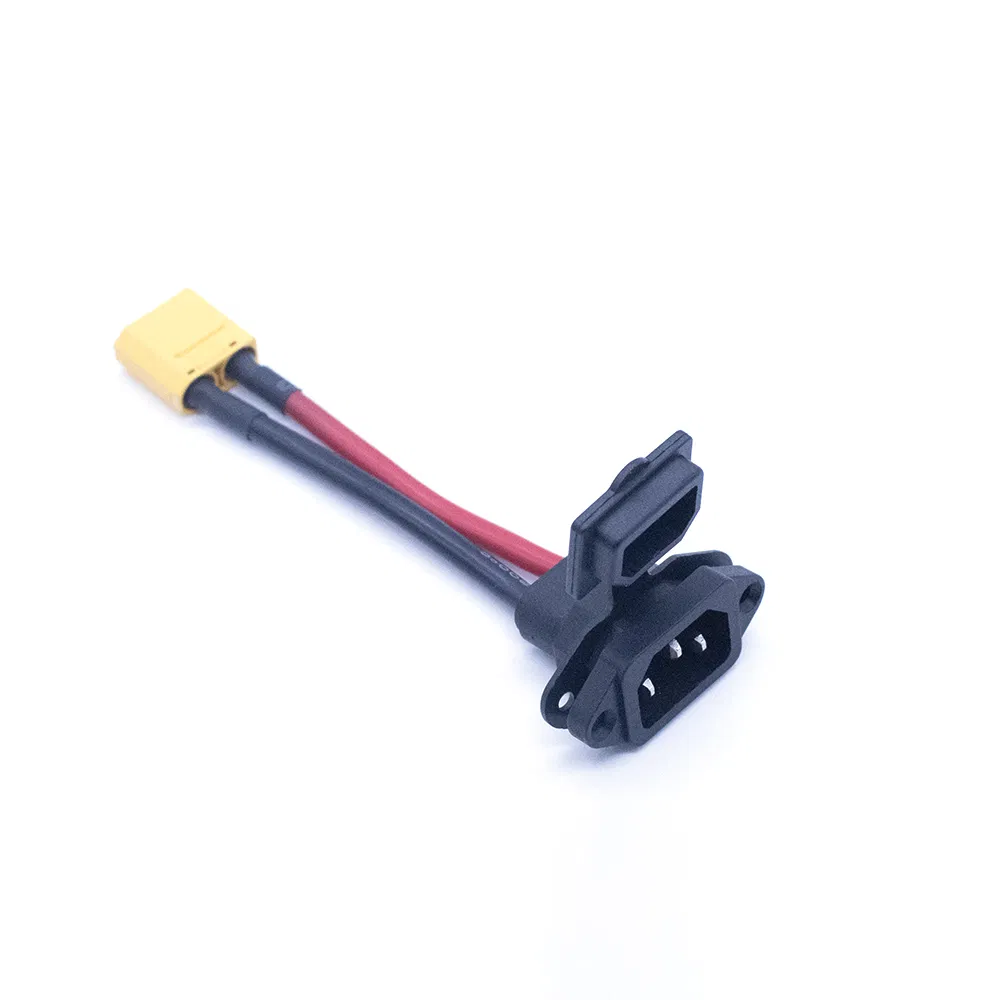 Lithium Battery Power Cable with Pin Plug to Xt90 Male Female Connector Charging Extension Wire Custom