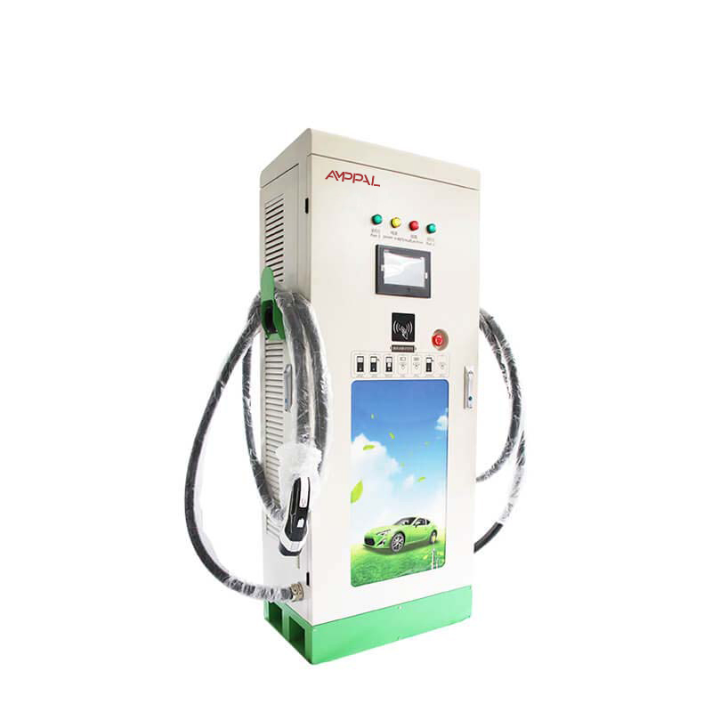 60kw-160kw Double Gun Floor-Standing Solar Charging Station for EV Electric Cars