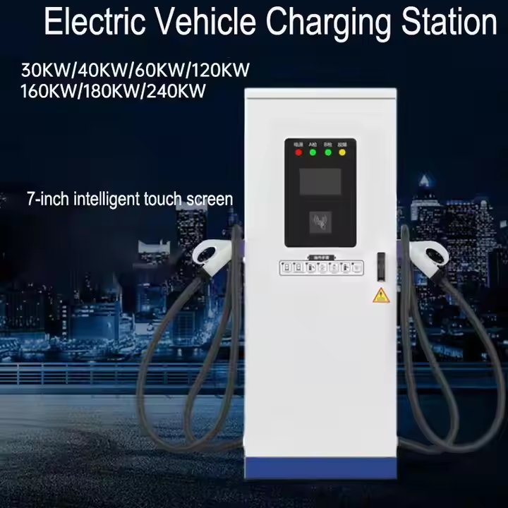 High Quality 7kw/14kw/11kw/21kw AC Integrated EV Floor Standing Charging Station