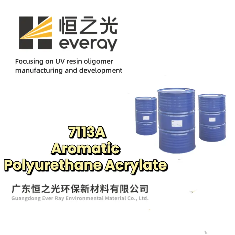Buy Aromatic PA UV-resin 7113A for UV Vacuum-metallization and Plastic-coating Manufacturer, Factories