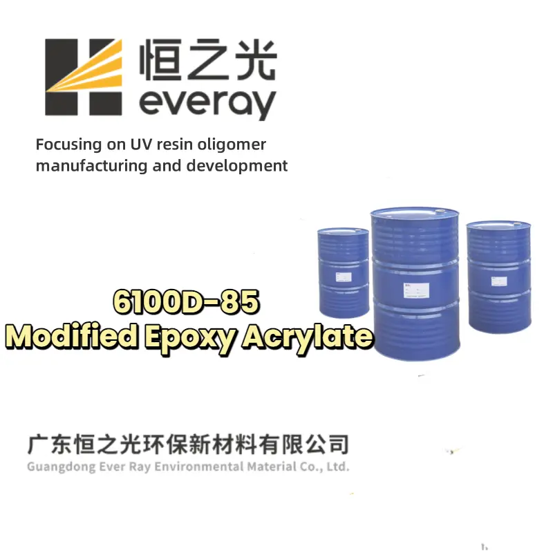 Buy High adhesion 6100D-85 epoxy acrylate for UV wood coating applications, etc. Supplier, Suppliers