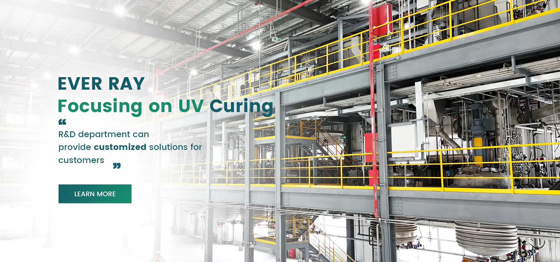 Guangdong Ever Ray Environmental Material - UV Curable Resin Manufacturing Facility