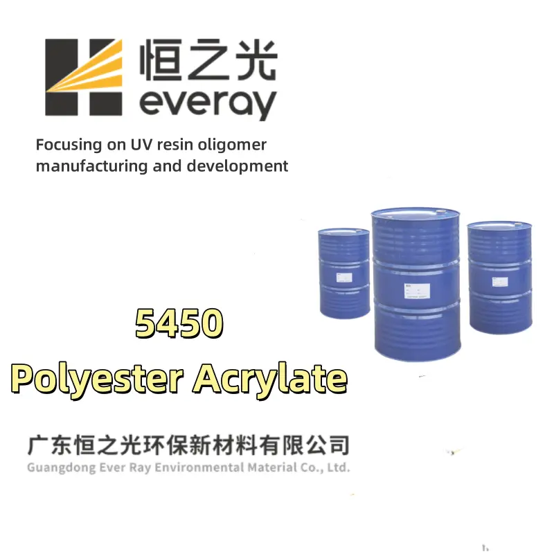 High-Quality 5450 UV resin for UV coating, paper varnish, screen creeping Manufacturer, Suppliers