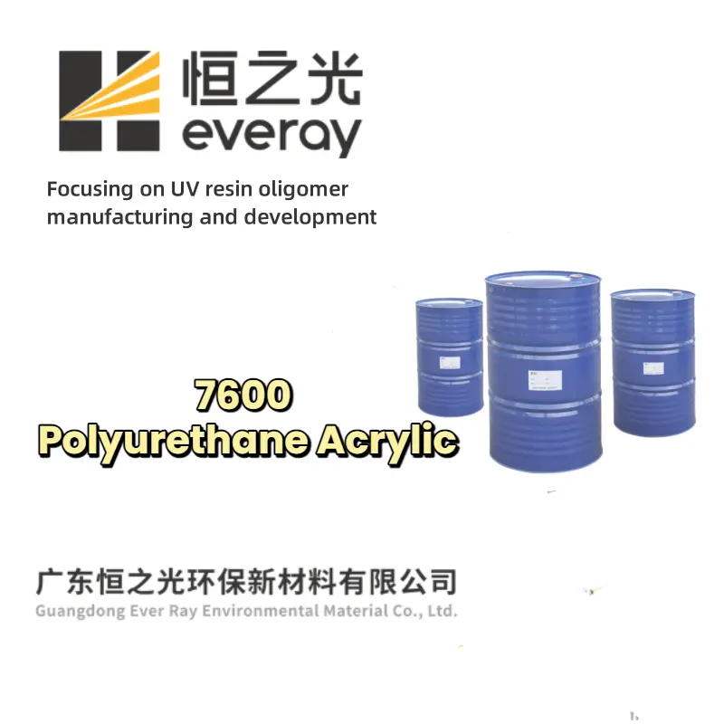 High-Quality Multifunctional 7600 polyurethane acrylate oligomer for UV coatings and inks Supplier, Factory
