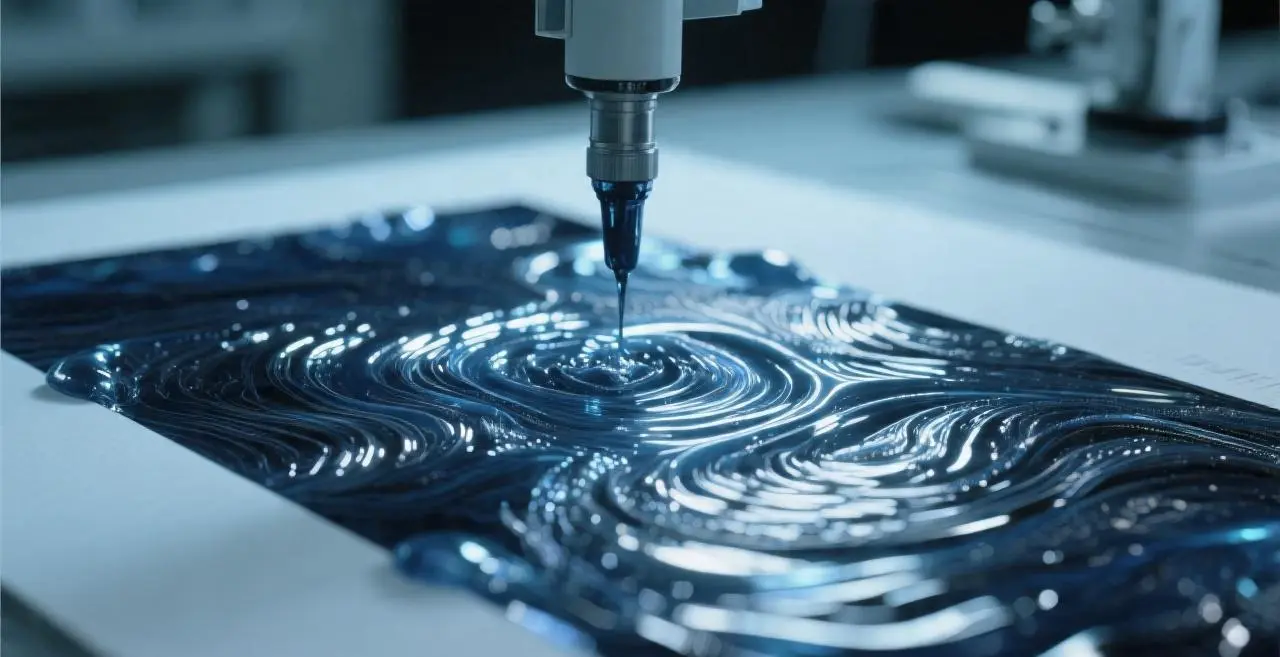 UV texture ink application effect