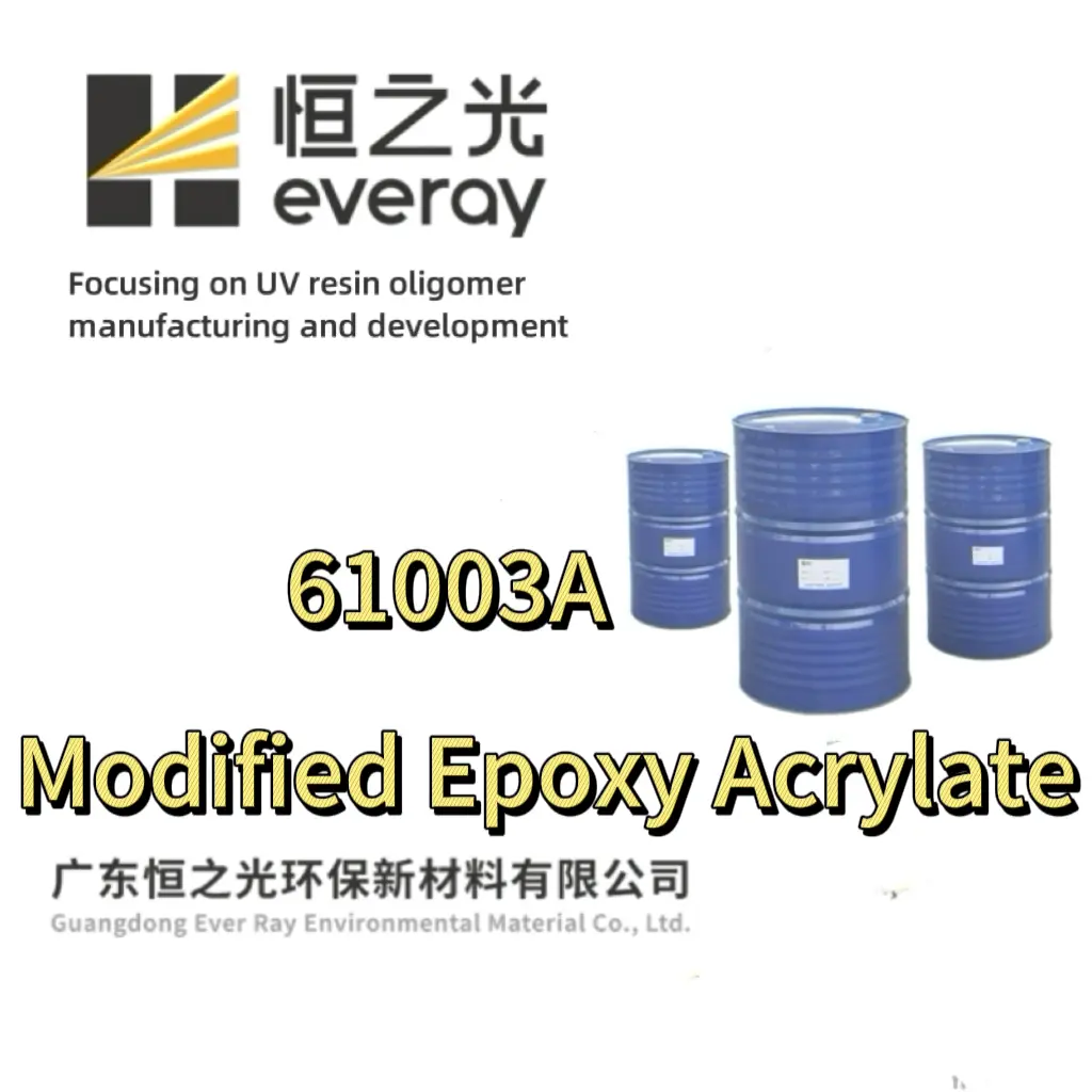 High-Quality 61003A Fast Curing Tough Yellowing Resistant Modified Epoxy Acrylate Resin - UV Oligomer for Potting & Varnish Supplier, Products