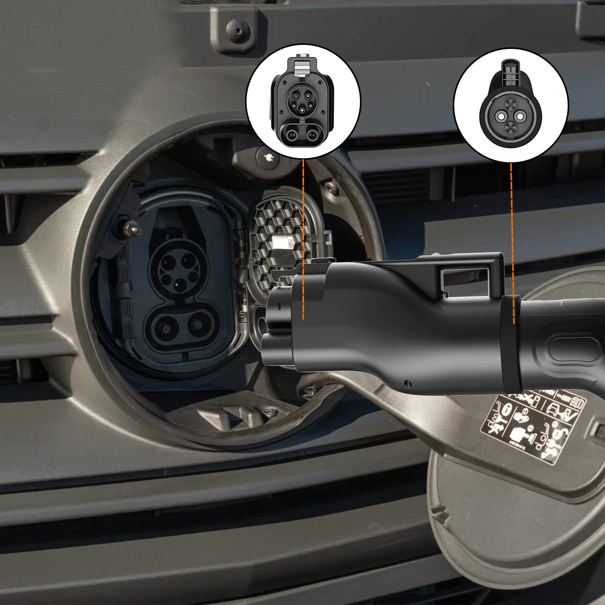 CHAdeMO to CCS1 application