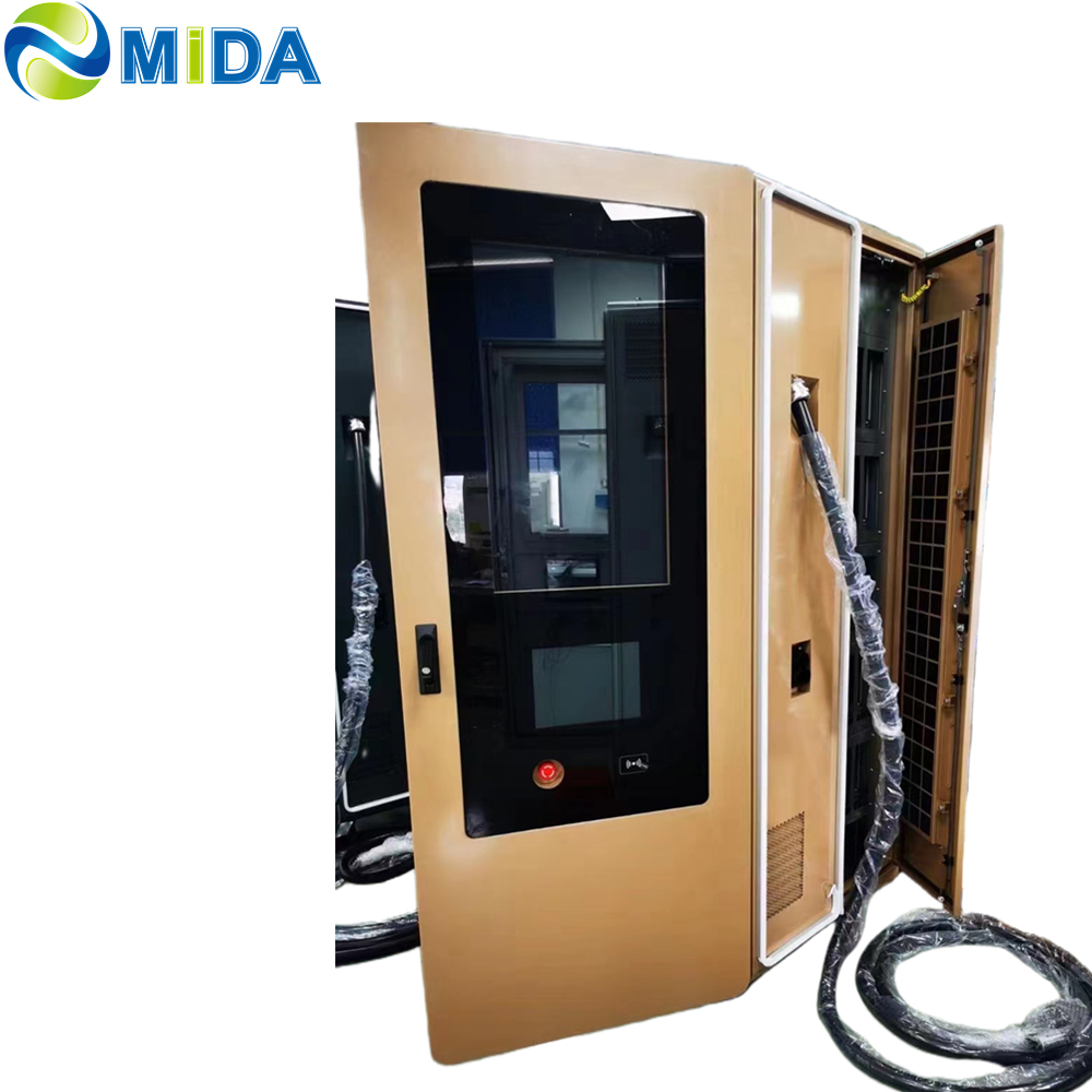 Best 180kw 240kw 300kW DC EV Charging Station with Advertisement LCD Screen App Control Car charger station Manufacturer, Factory
