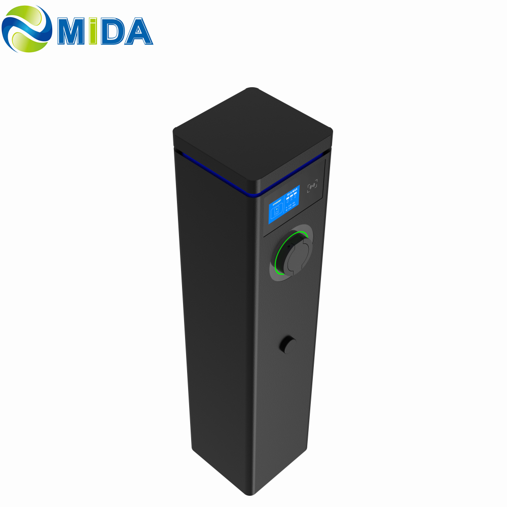 Best 44kw Wallbox 2 x 22kW EV Charging Station with Dual Type 2 Socket AC Public Charging Station Manufacturer, Supplier