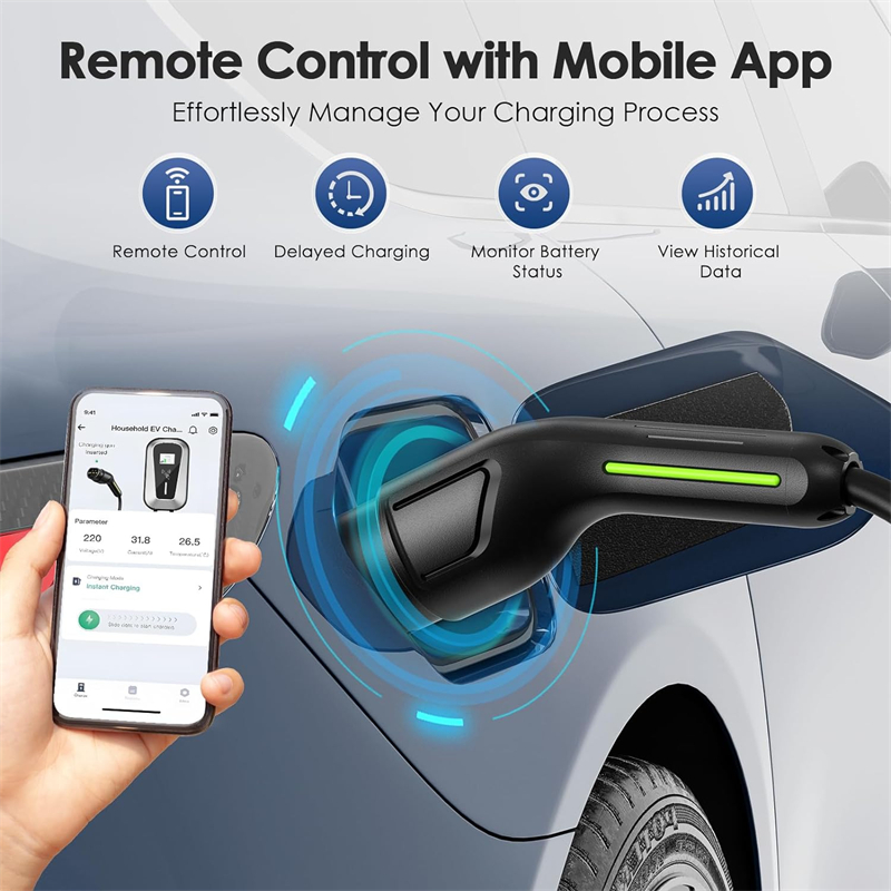 China J1772 Type1 AC EV CHARGER 7kw  11kw  12kw EV wallbox EV Charging Station   Factory, Factories