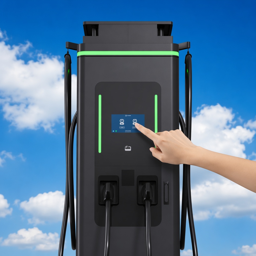 Best AFIR 180kW 240kW 300kW DC Fast Charger with CCS2 & CHAdeMO Universal Compatibility Supplier, Factories