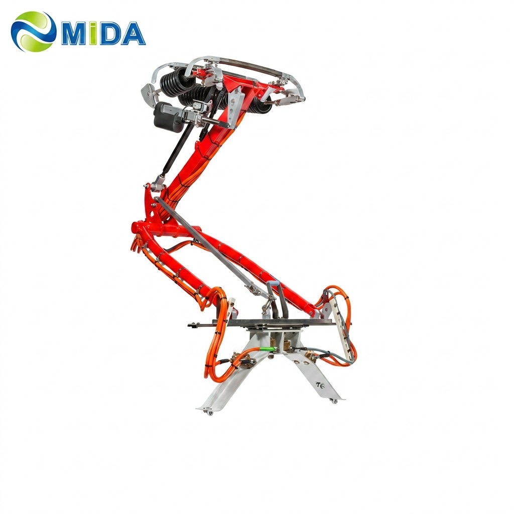 China 600kw Inverted Pantograph SLS 201 for Electric Bus  Manufacturer, Factory