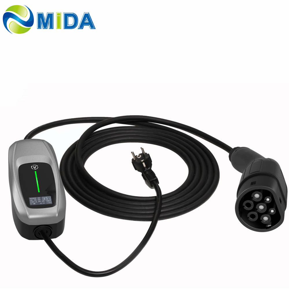 China 16A 3.6KW Portable EV Charger Type 2 Home Charging Station Factory, Factories