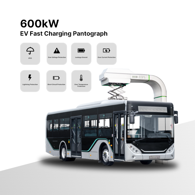 Best High Power 300kw 600kw Split Type Pantograph Charger Station for EV Bus Manufacturers, Suppliers