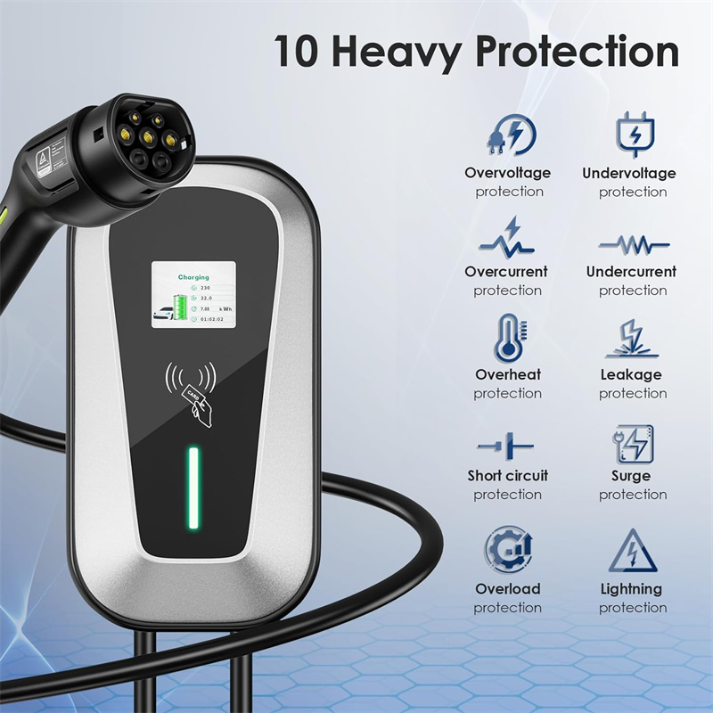 Best EV Charger Level 2 40A 48A J1772 Type1 EV wallbox EV Charging Station  Factory, Factories