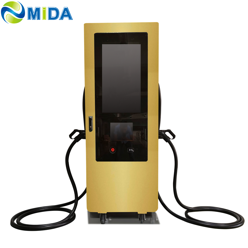 China 120kw 150kW 180kW DC EV Charger Station CCS2 GBT EV Charging Pile With Advertising Player POS Payment Manufacturers, Factory