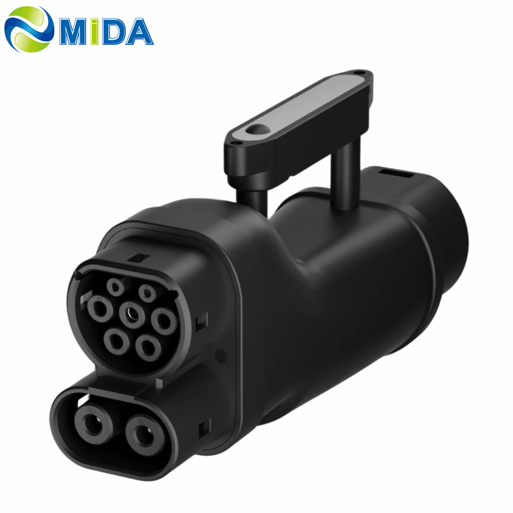 China DC GB/T to CCS2 Adapter Combo 2 EV Charging Adapter for VW ID4 ID6 Manufacturer, Factories