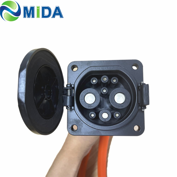 China DC 1000V 125A GBT Inlet socket for Chinese vehicles  Suppliers, Factory