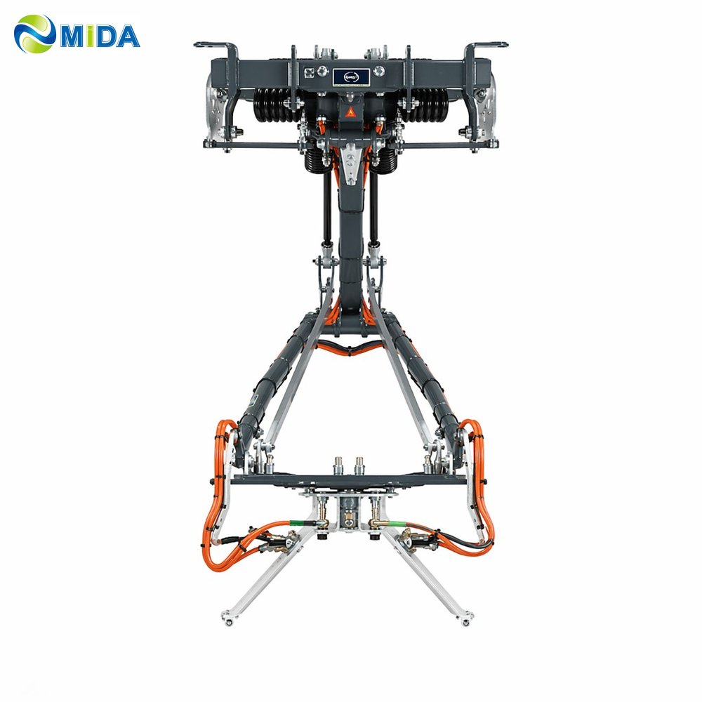 Best Electric Bus Inverted Pantograph Top Down BEV Bus OppCharge Megawatt Charging Station Supplier, Factories