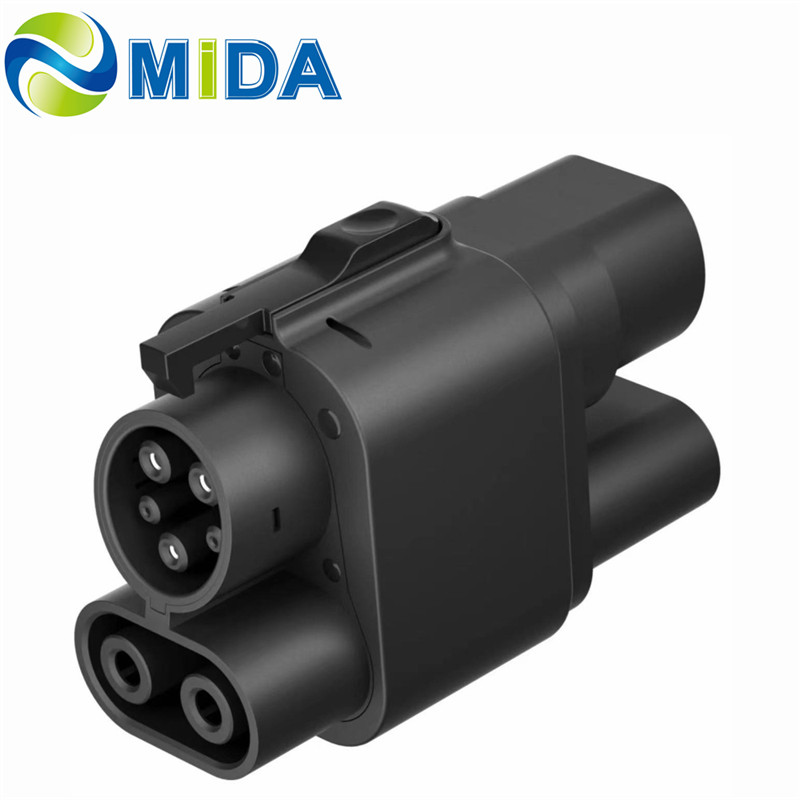 China 250A CCS2 to CCS1 DC Adapter EV Charger Adapter  Manufacturer, Suppliers