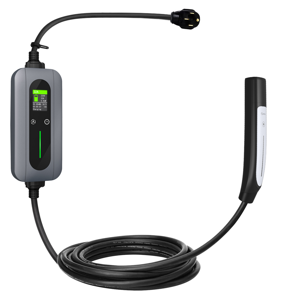 Best 7KW Level 2 EV charger portable EVSE Electric Car Charger with NACS plug for Tesla  Manufacturer, Suppliers