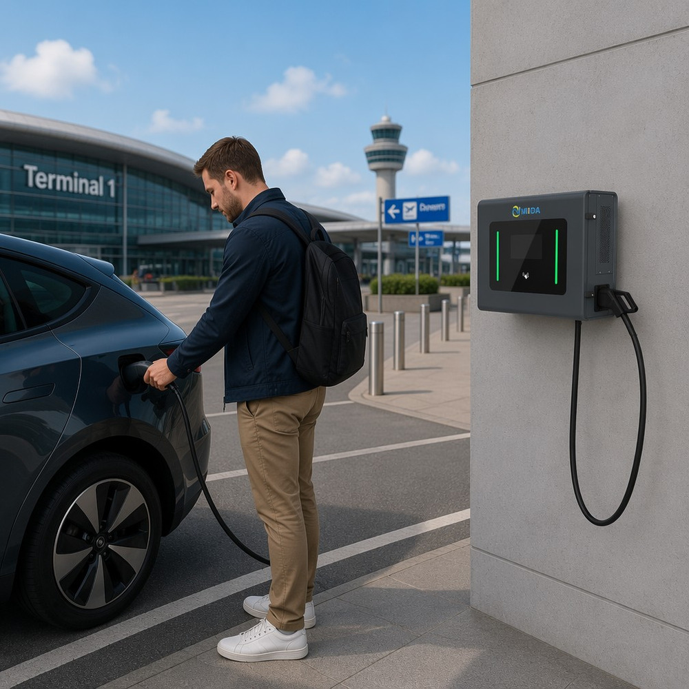 Best DC Wallbox CCS2 CHAdeMO 30kw 40kw 50kW Wall Mounted EV Charger Station Manufacturers, Suppliers