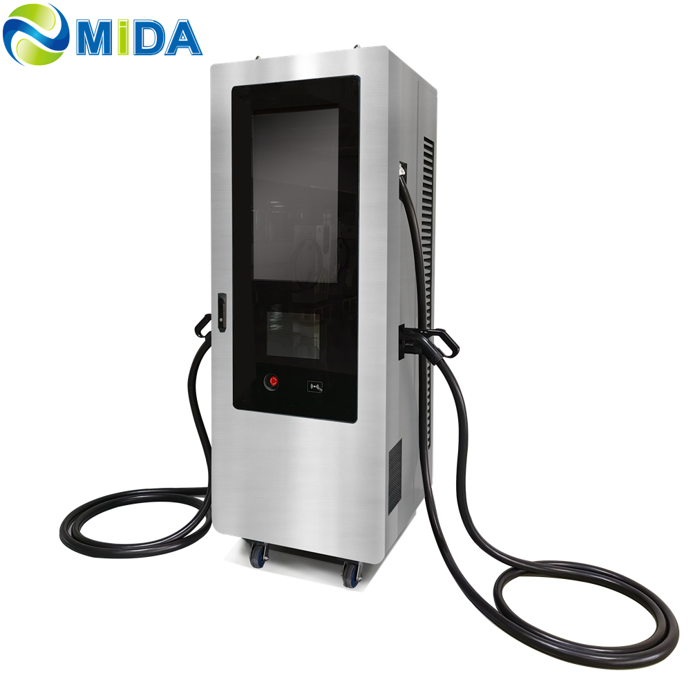 China 120kw 150kW 180kW DC EV Charger Station CCS2 GBT EV Charging Pile With Advertising Player POS Payment Manufacturers, Factory
