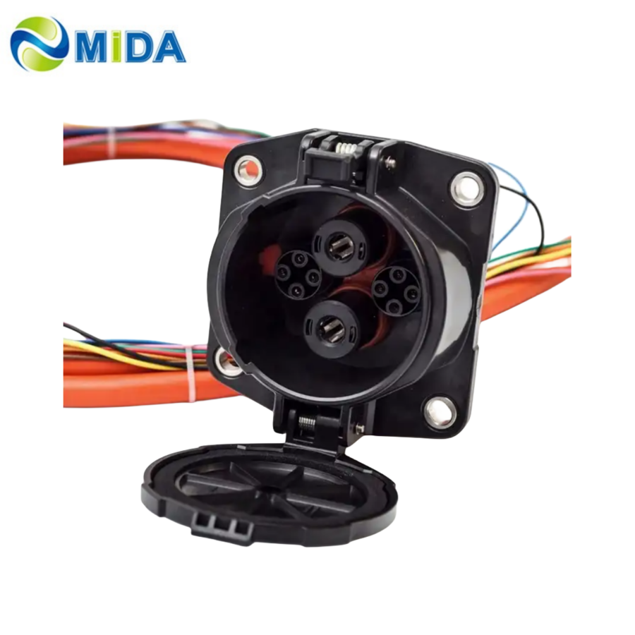 China 150A CHAdeMO inlet 600V DC chademo socket  for Japanese electric car Manufacturer, Factories