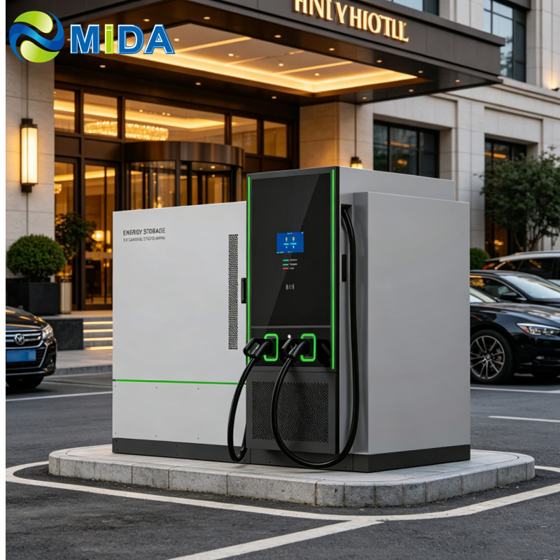 Best  241kwh 120kw BESS EV Charger CCS NACS Integrated EV Charging Station Manufacturers, Factory