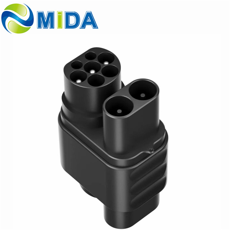 China 250A CCS2 to CCS1 DC Adapter EV Charger Adapter  Manufacturer, Suppliers