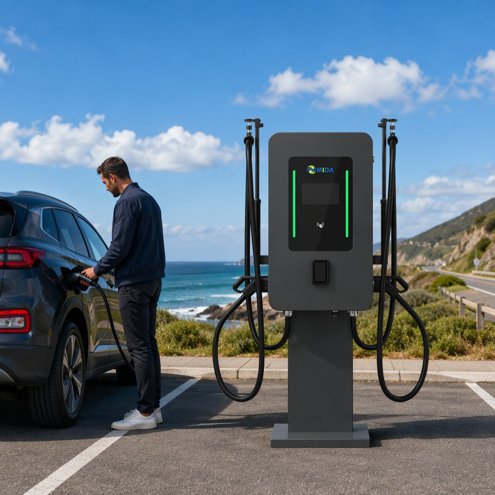 China DC Fast Charger 40KW 60KW 80KW Pedestal Mount EV Charger Station Manufacturers, Suppliers