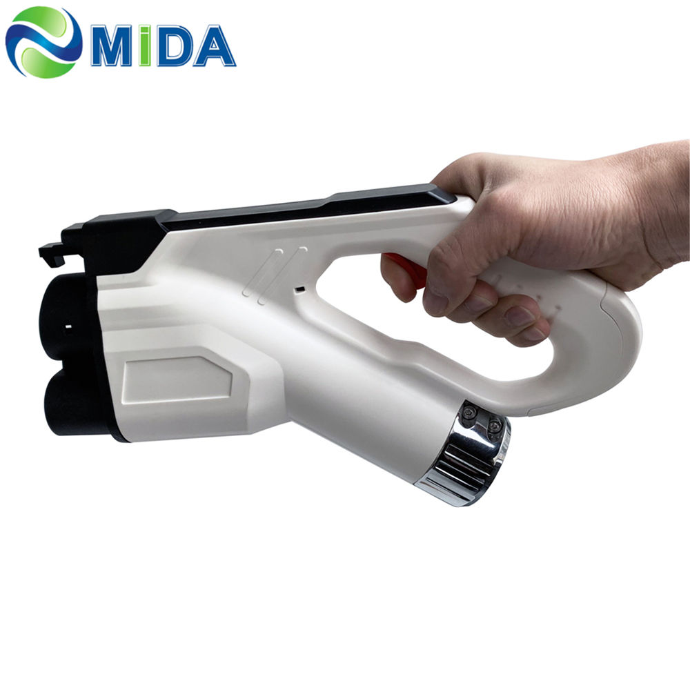 China 500A CCS1 Charging Cable Liquid Cooled HPC Plug 500kW EV Charging Station Manufacturers, Factories