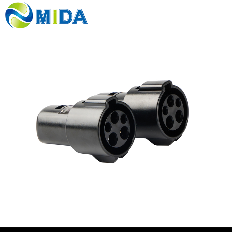 Best 60A 110V- 250VAC J1772 US Type 1 to Tesla AC Charger Adapter Manufacturers, Supplier