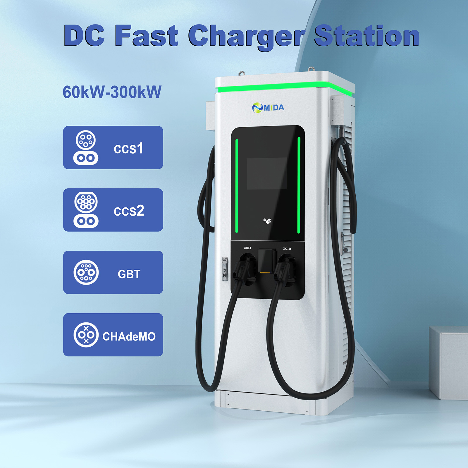 China 120kW 160kW 180kW DC Fast Solar EV Charger Station OCPP1.6 CHAdeMO CCS  Manufacturer, Supplier