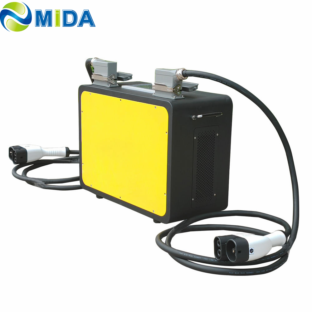 China 20kW 30kW V2V Charging Station CCS2 CHAdeMO Portable Fast Charger Manufacturers, Supplier