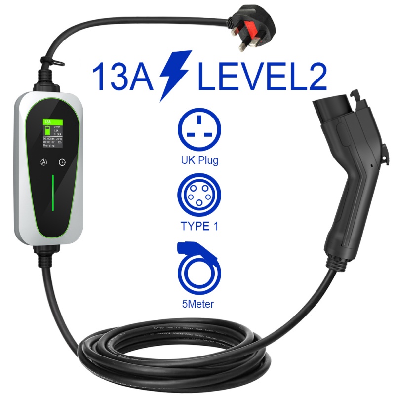 Best EVS 3.5kw 16A EV Charging Station Portable EV Charger Type1 Suppliers, Factories