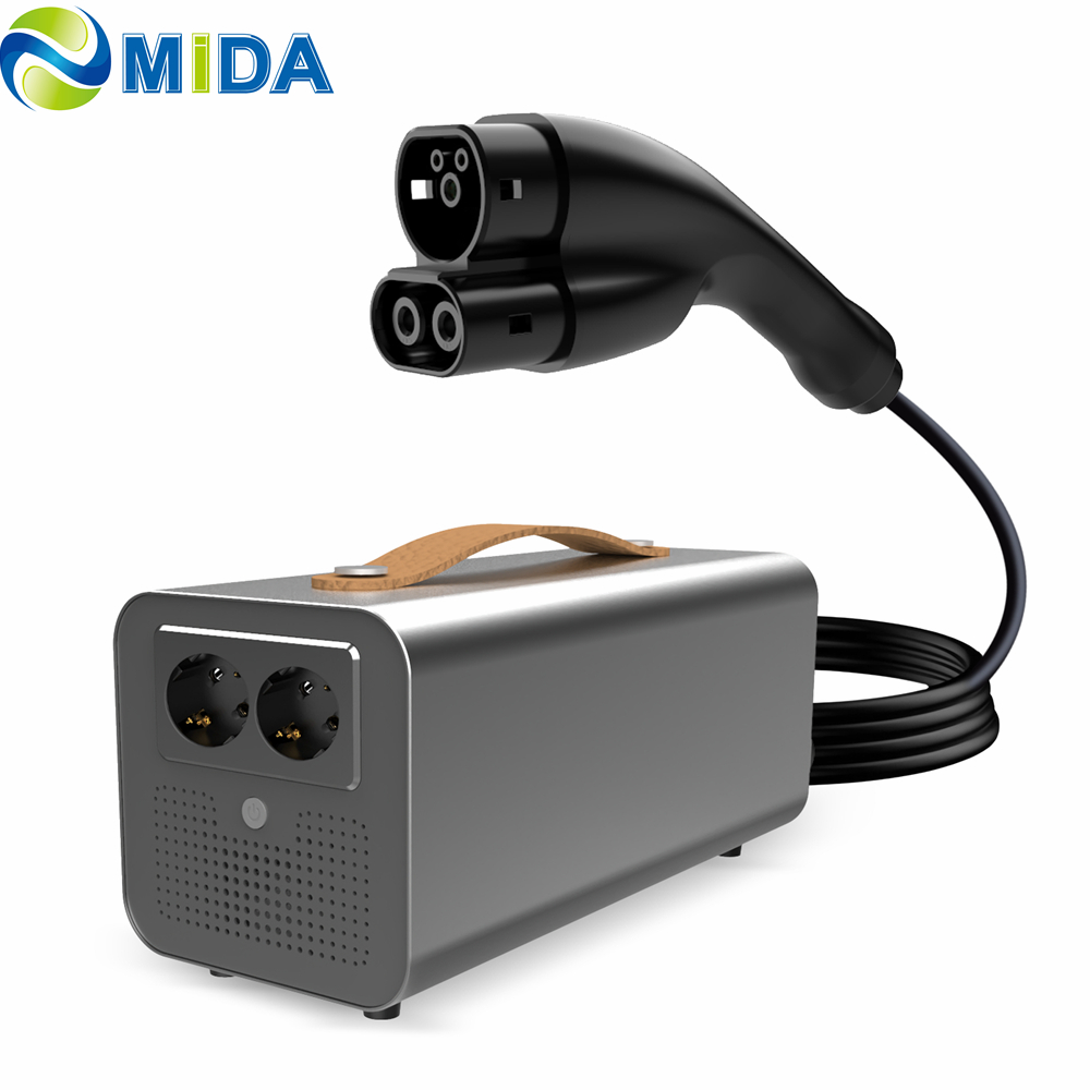 Best 3.6kW 5kW CCS2 V2L Discharger Portable EV Power Station  Supplier, Factory