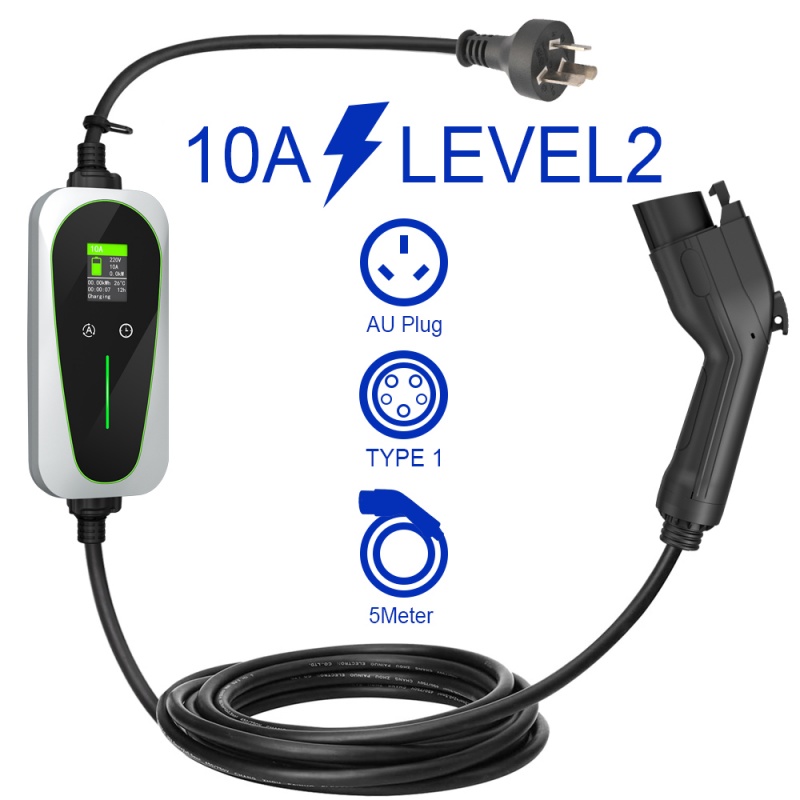 Best  Type 1 portable ev charger adjustable ev charger  10A electric car charger Manufacturer, Factory