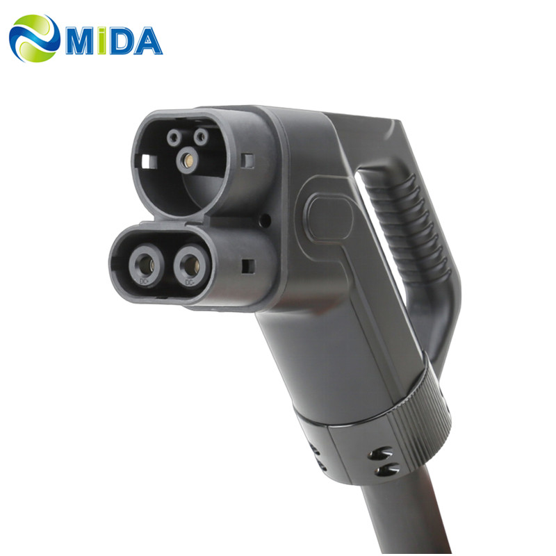 Best 80A 125A DC 1000V Combo 2 EV Connector CCS2 DC Charger Plug Manufacturer, Factories