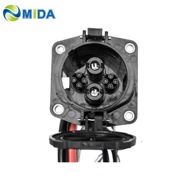 China 150A CHAdeMO inlet 600V DC chademo socket  for Japanese electric car Manufacturer, Factories