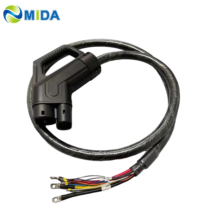 Best 80A 125A DC 1000V Combo 2 EV Connector CCS2 DC Charger Plug Manufacturer, Factories