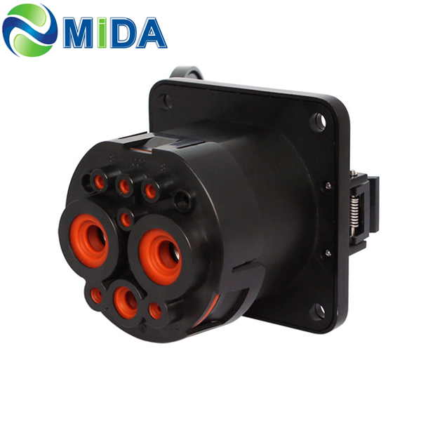 China DC 1000V 125A GBT Inlet socket for Chinese vehicles  Suppliers, Factory