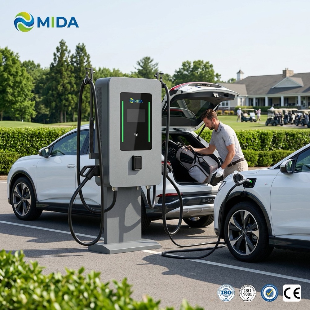 Best TUV ETL RCM 40KW 60kW 80kW Wall Mounted EV Charger OCPP2.0 DC Charger Station Manufacturer, Supplier