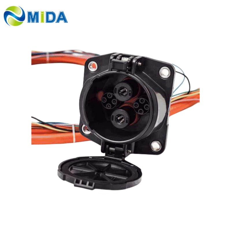 Best 200A CHAdeMO EV Charger DC Fast Socket Inlet Manufacturers, Supplier