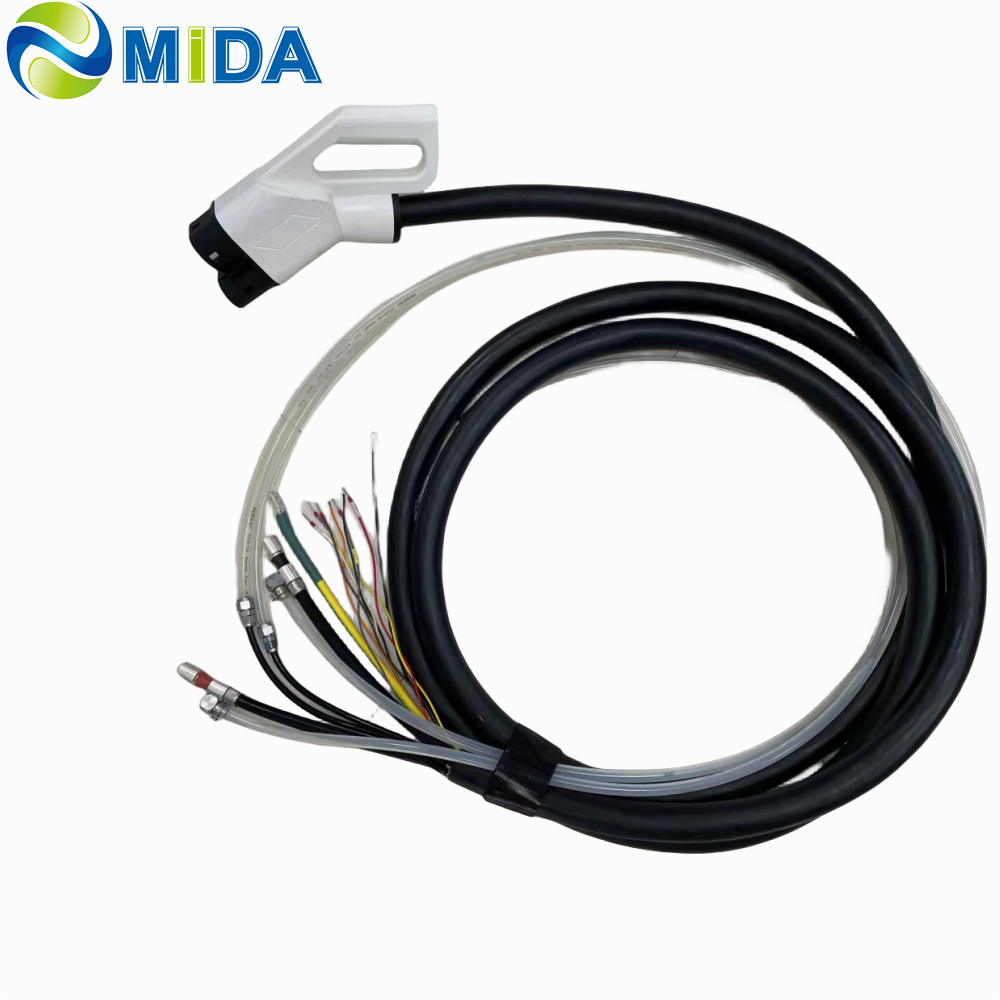 China Liquid Cooled 400A 500A CCS 2 Cable HPC CCS2 Charging Connector Manufacturer, Factories