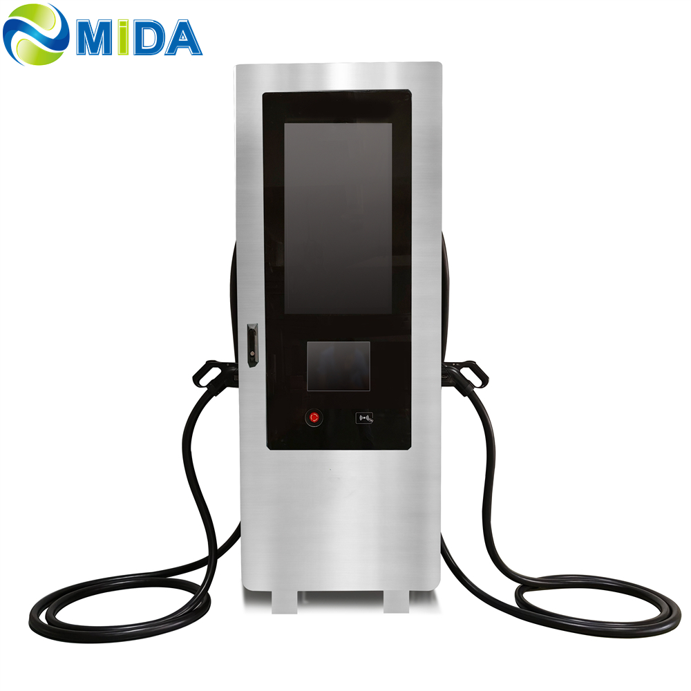 China 120kw 150kW 180kW DC EV Charger Station CCS2 GBT EV Charging Pile With Advertising Player POS Payment Manufacturers, Factory