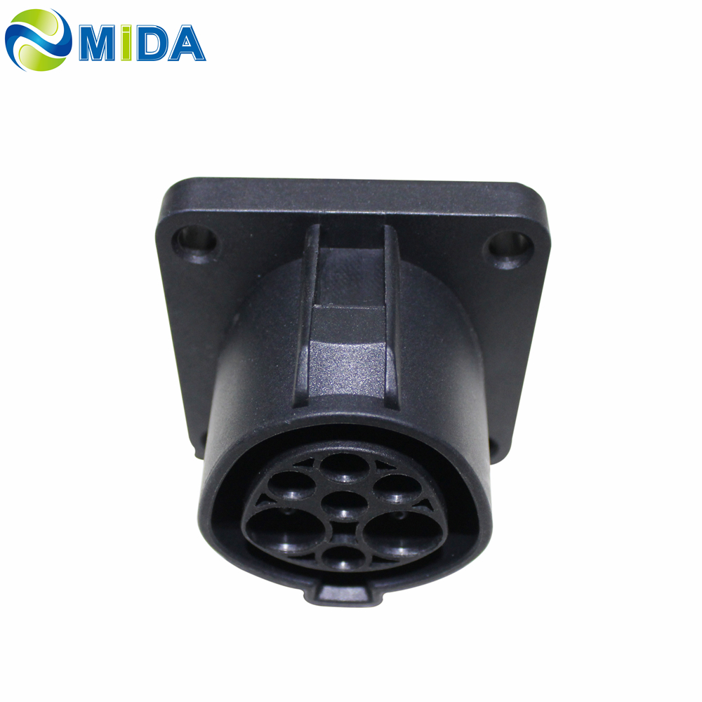China IEC 612196-6 Type 6 Charging Inlet 125A DC Charger Socket for 2/3 Wheeler Bike Manufacturer, Suppliers