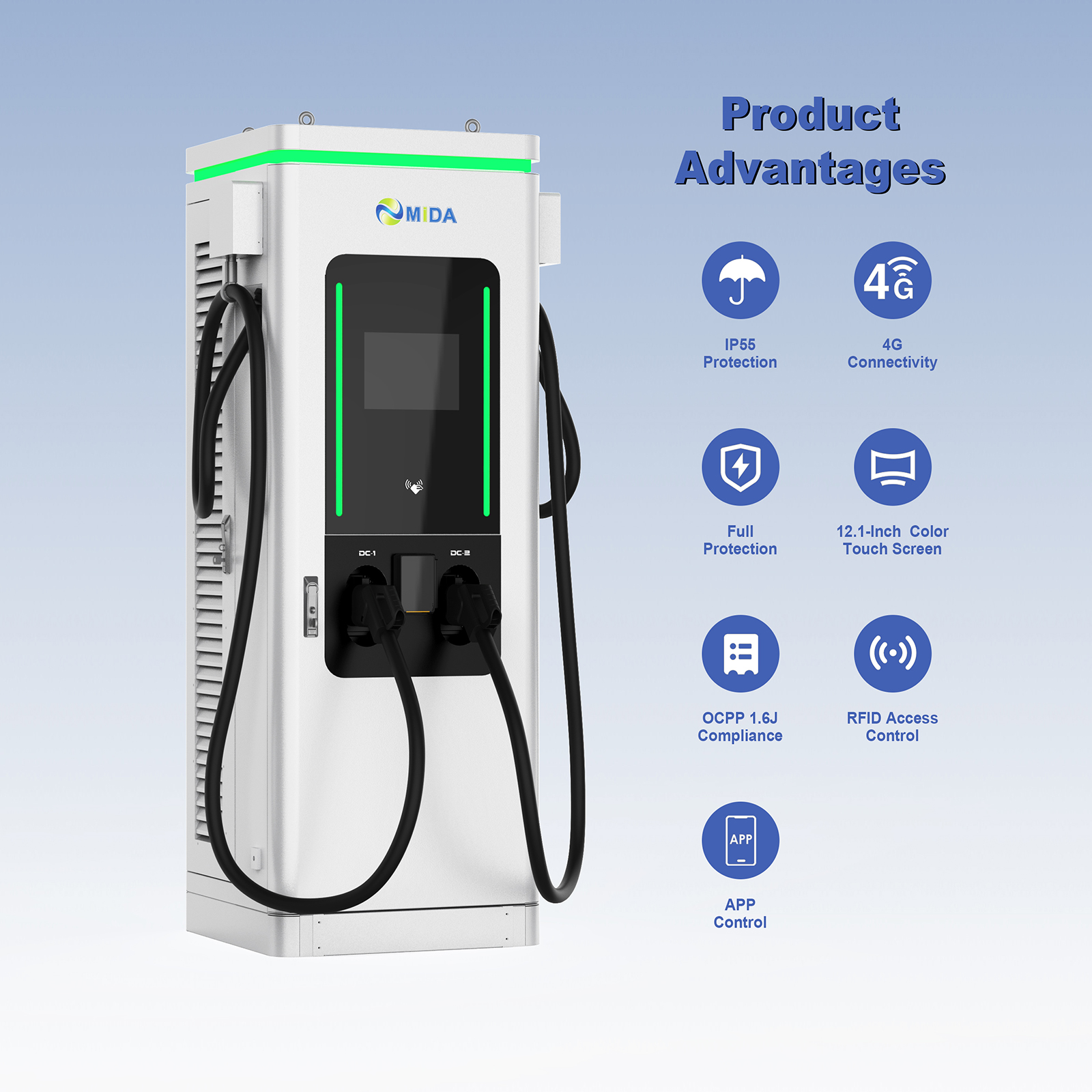 China 120kW 160kW 180kW DC Fast Solar EV Charger Station OCPP1.6 CHAdeMO CCS  Manufacturer, Supplier